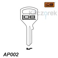 Mieszkaniowy 012 - klucz surowy mosiężny - Lob AP002