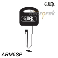 Mieszkaniowy 033 - klucz surowy mosiężny - Guler ARM5SP