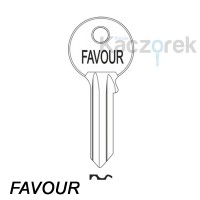 Mieszkaniowy 025 - klucz surowy mosiężny - Favour