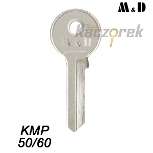 Mieszkaniowy 138 - klucz surowy mosiężny - M&D KMP 50/60