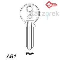 Silca 001 - klucz surowy - AB1