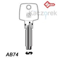 Silca 003 - klucz surowy mosiężny - AB74