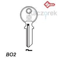 Silca 006 - klucz surowy - BO2