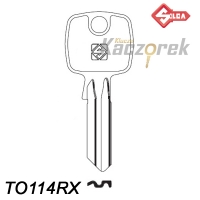 Silca 059 - klucz surowy - TO114RX
