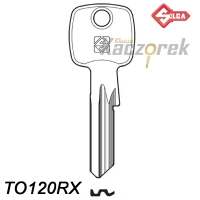 Silca 067 - klucz surowy - TO120RX