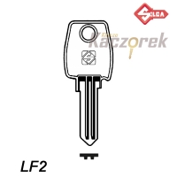 Silca 038 - klucz surowy - LF2