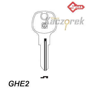 Silca 050 - klucz surowy - GHE2