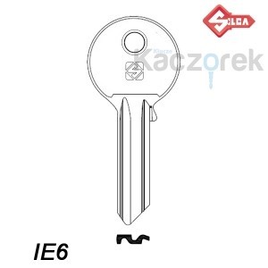 Silca 012 - klucz surowy - IE6