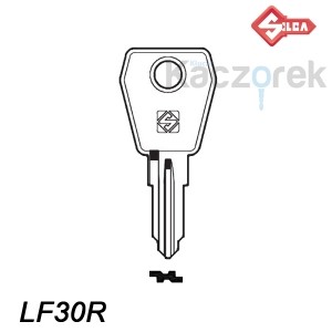 Silca 013 - klucz surowy - LF30R