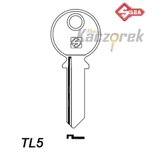 Silca 057 - klucz surowy - TL5