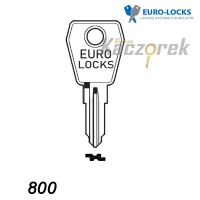 Mieszkaniowy 151 - klucz surowy - Euro-Locks serii 800