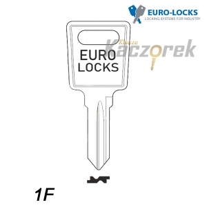 ~ Mieszkaniowy 153 - klucz surowy - Euro-Locks serii 1F