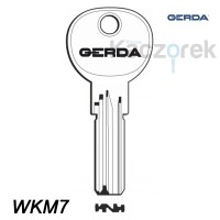 Gerda 027 - klucz surowy - WKM7 - EDY (IE14)