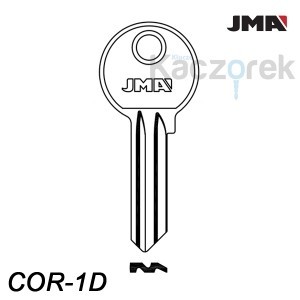 JMA 010 - klucz surowy - COR-1D