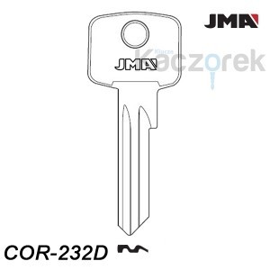 JMA 011 - klucz surowy - COR-232D