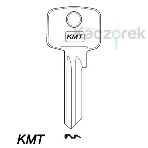 Mieszkaniowy 002 - klucz surowy mosiężny -  KMT