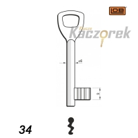 Numerowany Lob 34 - klucz surowy