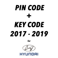 Kod pin i kod klucza do Hyundai od 2017 r. do 2019 r.