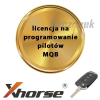 Xhorse - licencja na programowanie pilotów MQB