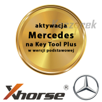 Xhorse - licencja Mercedes na Key Tool Plus w wersji podstawowej