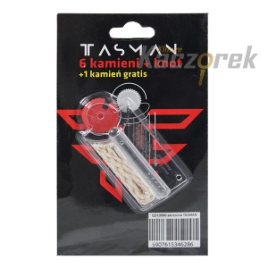 ` Tasman 043 - akcesoria - 6 szt. kamieni i knot