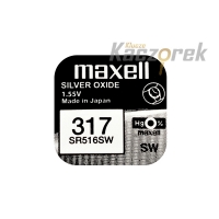 Bateria Maxell - 317 - SR516SW