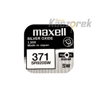 Bateria Maxell - 371 - SR920SW