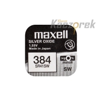 Bateria Maxell - 384 - SR41SW