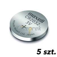 Bateria Maxell - CR2032 - 5 szt. - blister