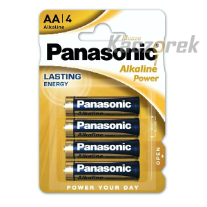 Bateria Panasonic - AA - LR6 - 4szt. - blister