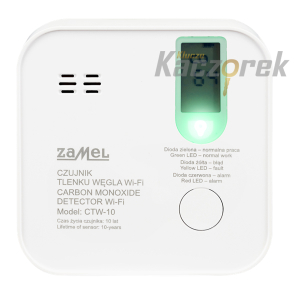 Czujnik 003 - tlenku węgla WiFi Tuya - Zamel CTW-10