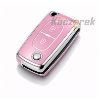 Etui TPU 459 - Citroen / Peugeot - różowe