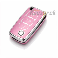 Etui TPU 460 - Citroen / Peugeot - różowe