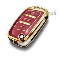 Etui TPU 461 - Citroen / Peugeot - czerwone