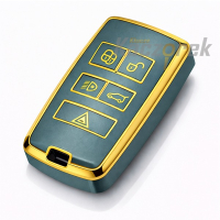 Etui TPU 470 - Land Rover / Jaguar - niebieskie