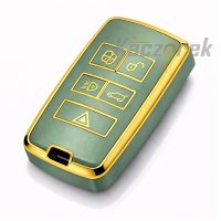 Etui TPU 471 - Land Rover / Jaguar - zielone