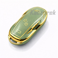 Etui TPU 487 - Tesla - zielone