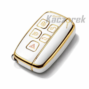 Etui TPU 116 - Land Rover / Jaguar - białe