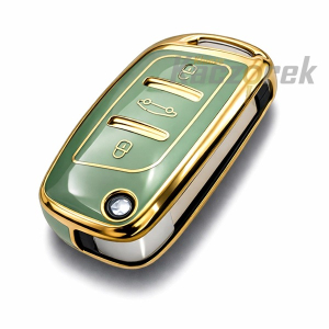Etui TPU 163 - Citroen / Peugeot - zielone