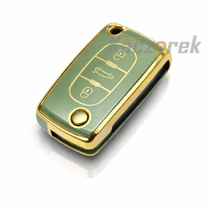 Etui TPU 177 - Citroen / Peugeot - zielone