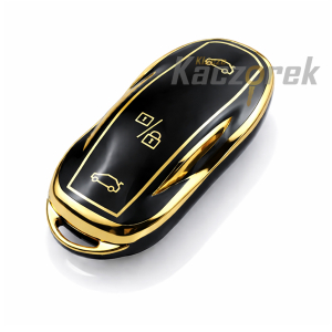 Etui TPU 186 - Tesla - czarne