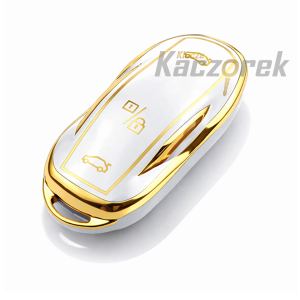 Etui TPU 187 - Tesla - białe