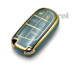 Etui TPU 216 - Chrysler / Dodge / Jeep - niebieskie