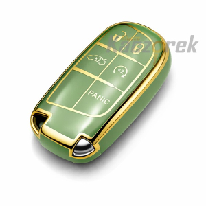 Etui TPU 217 - Chrysler / Dodge / Jeep - zielone