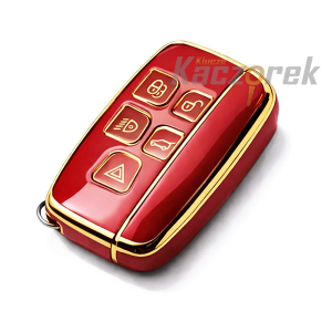 Etui TPU 237 - Land Rover / Jaguar - czerwone