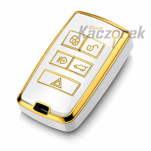Etui TPU 290 - Land Rover / Jaguar - białe