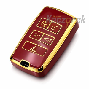 Etui TPU 291 - Land Rover / Jaguar - czerwone