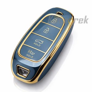 Etui TPU 317 - Hyundai - niebieskie