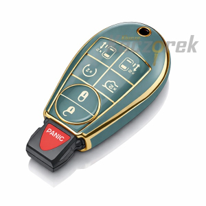 Etui TPU 365 - Chrysler / Dodge / Jeep - niebieskie.