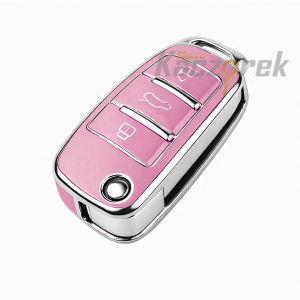 Etui TPU 386 - Audi - różowe